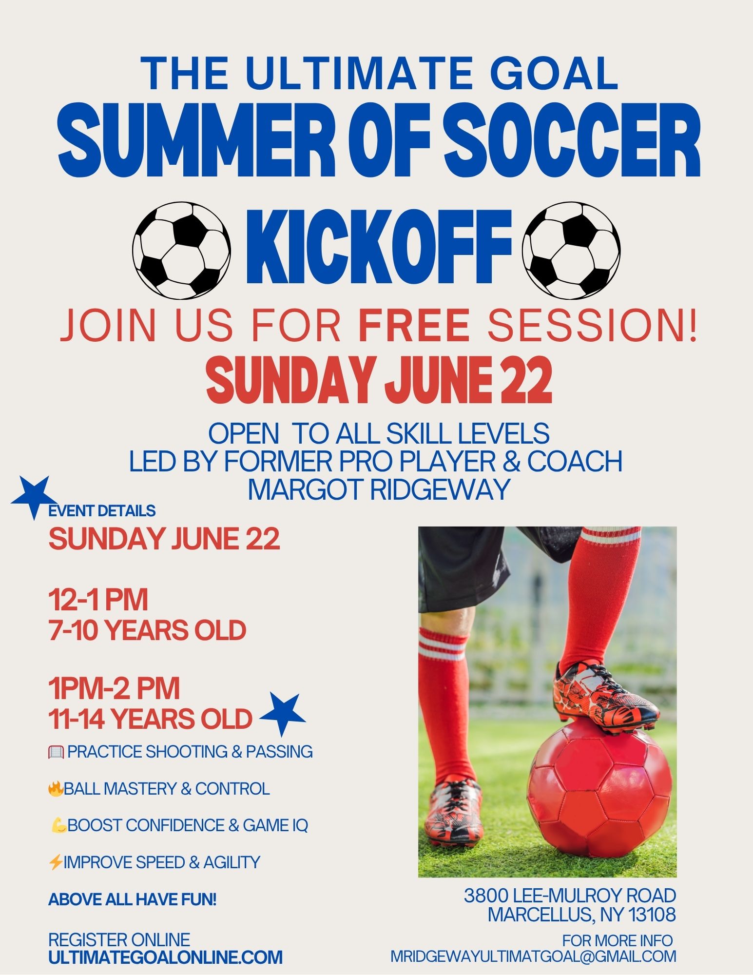 Red Bold Football Competition Flyer Red Bold Football Competition Flyer